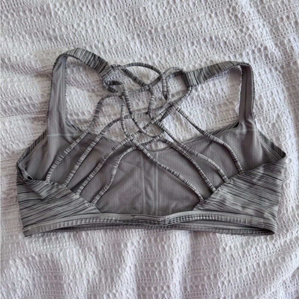 Gray Lululemon Sports Bra
